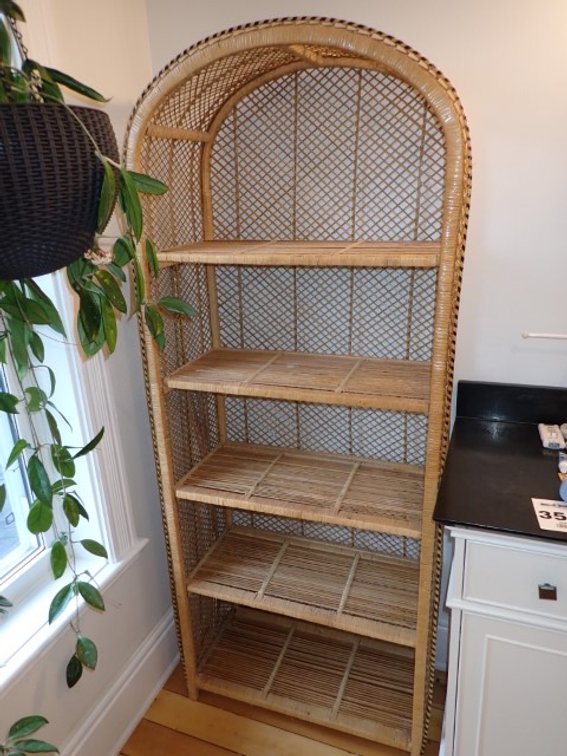 Wicker Arch Shelf