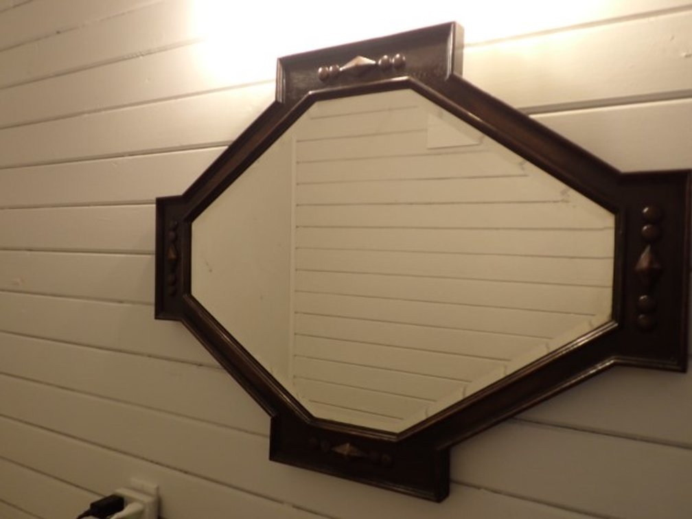 Octagon Bevelled Mirror
