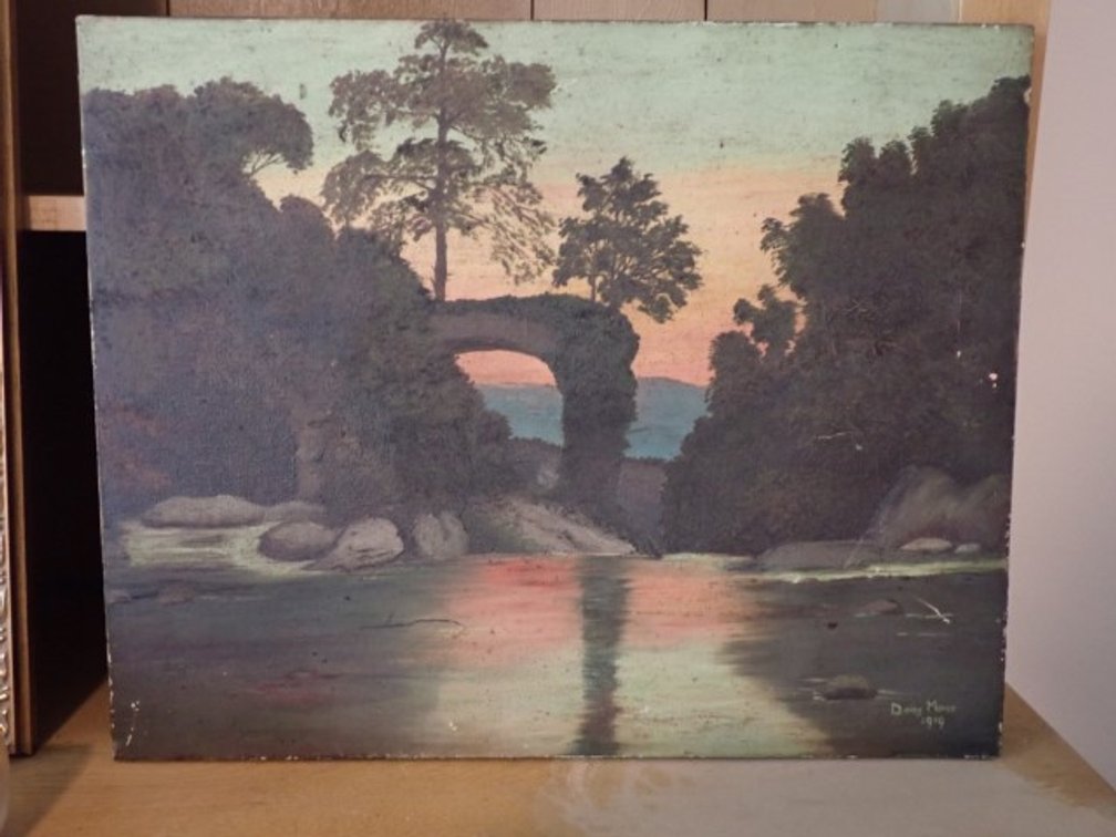 Daisy Morse 1919 Painting