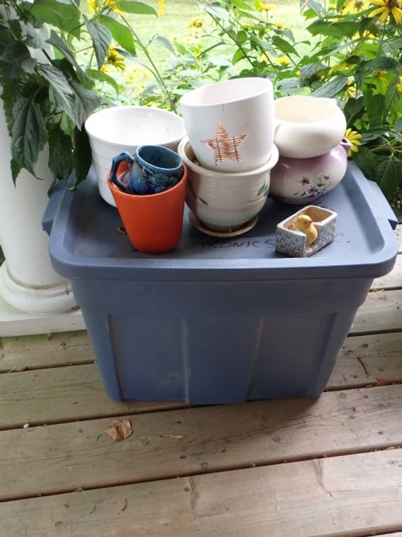 Glazed and Ceramic Pots