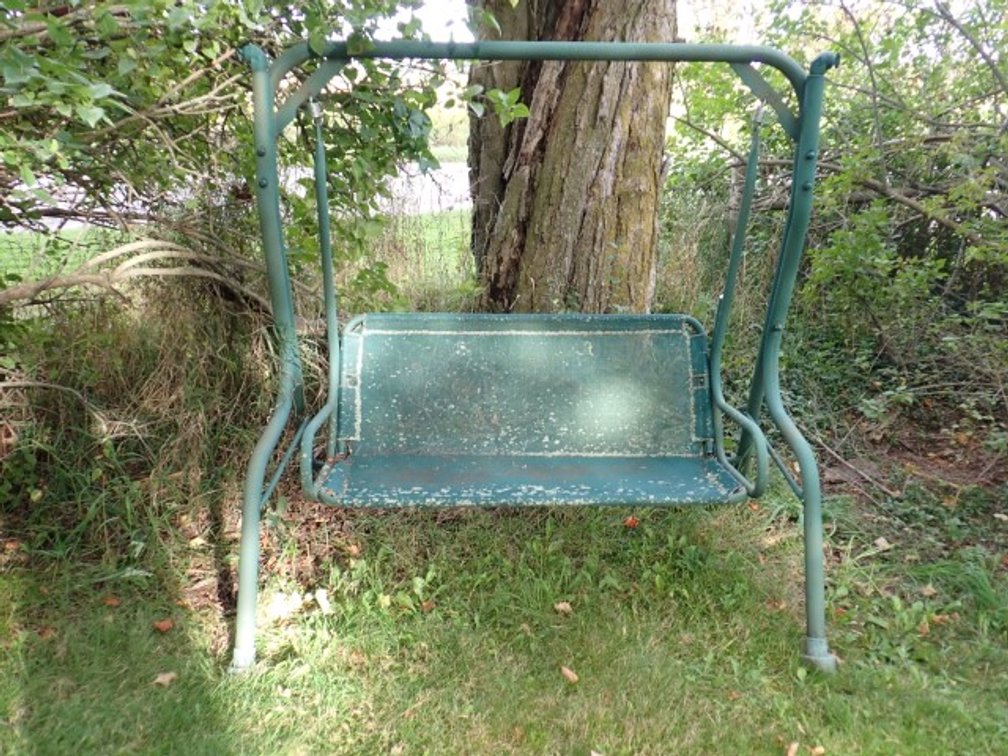 Garden Swing on Stand