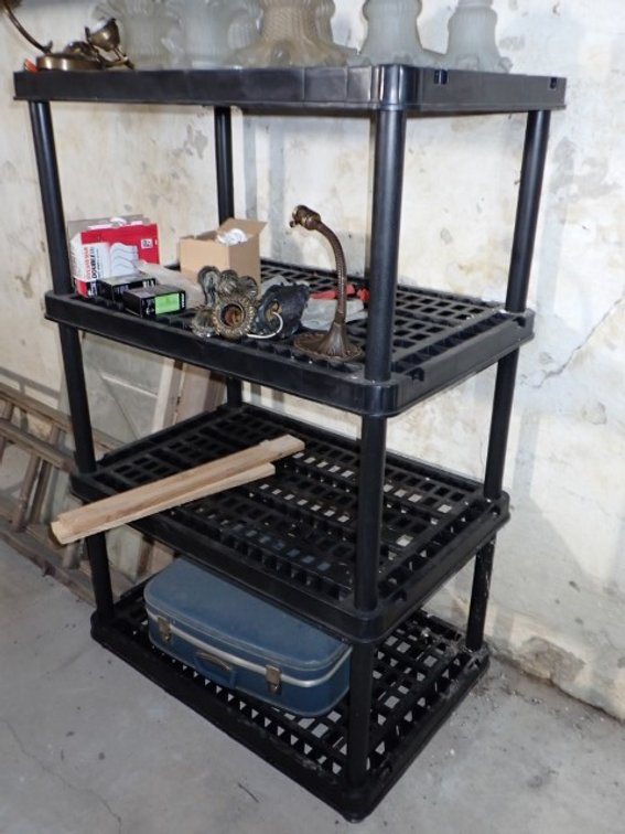 Plastic Storage Shelving #3