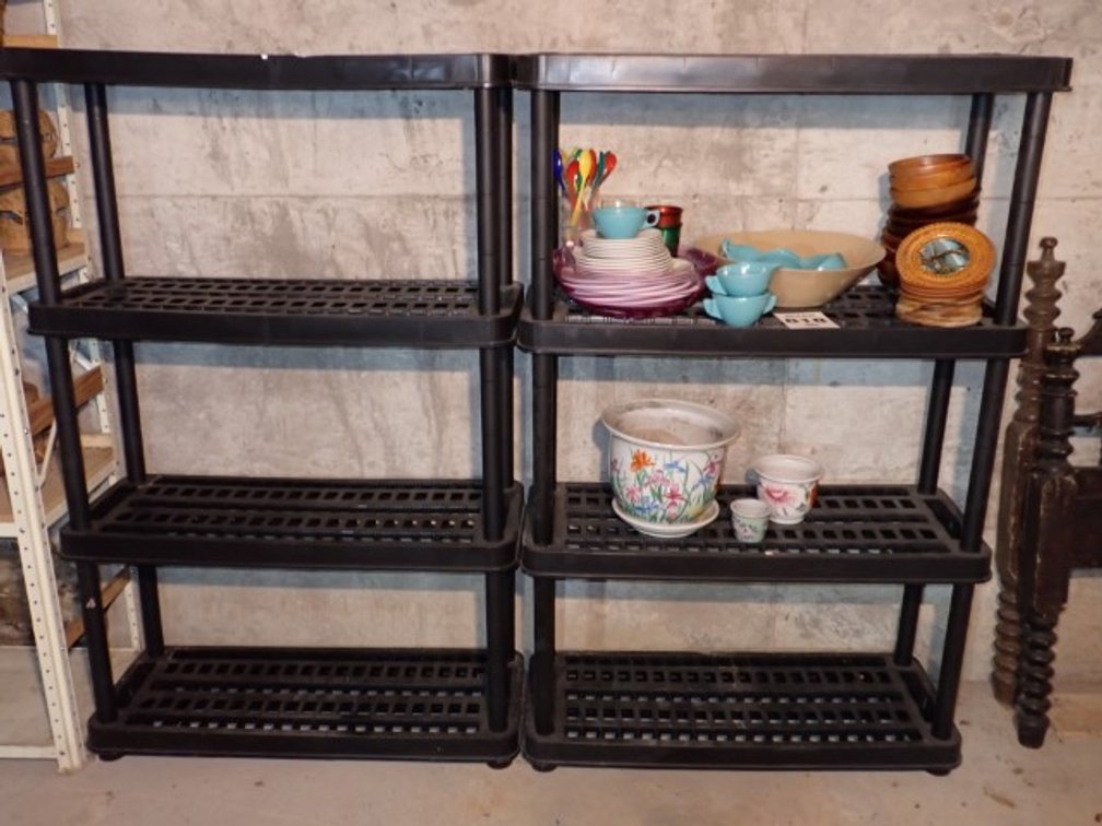 Plastic Storage Shelving