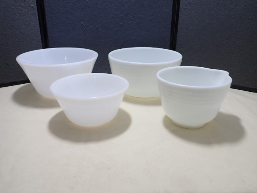 Pyrex & Federal Milk Glass