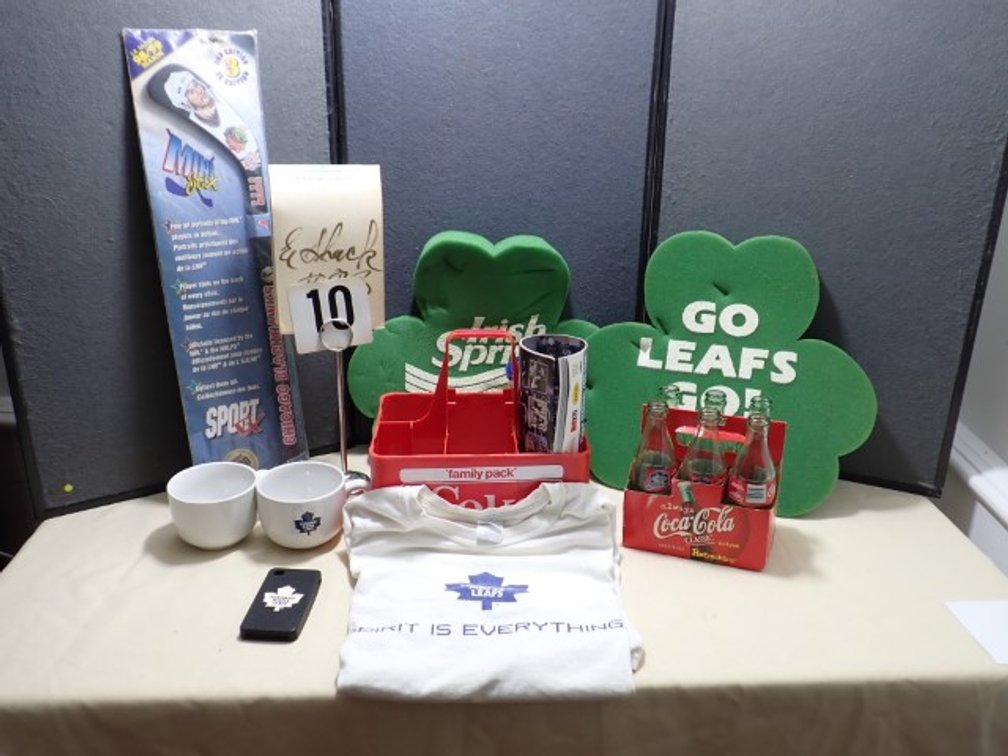 Collectibles: Hockey & Coke
