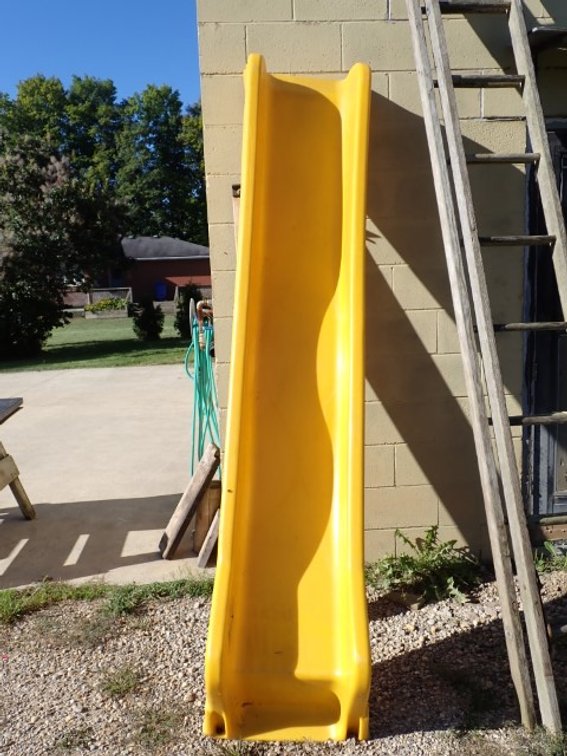 Plastic Yellow Slide
