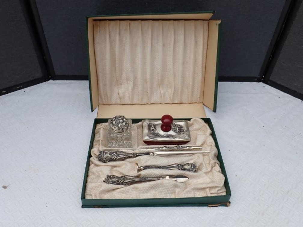 Sterling Desk Set