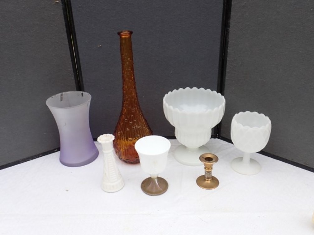 Empoli and Milk Glass