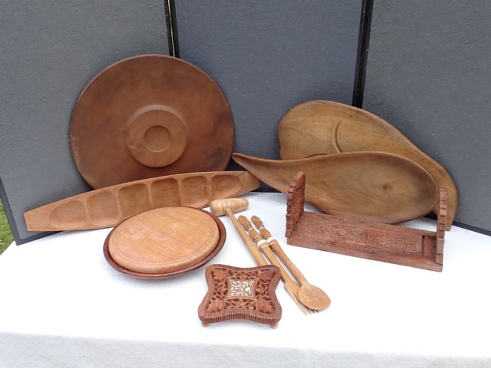 Wood Kitchen Items