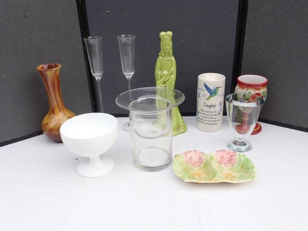 Figure, Vases Etc