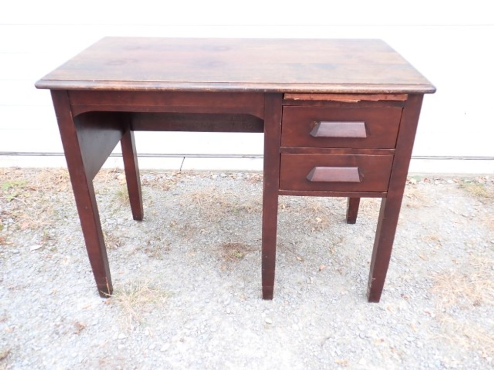 Child's Wood Desk