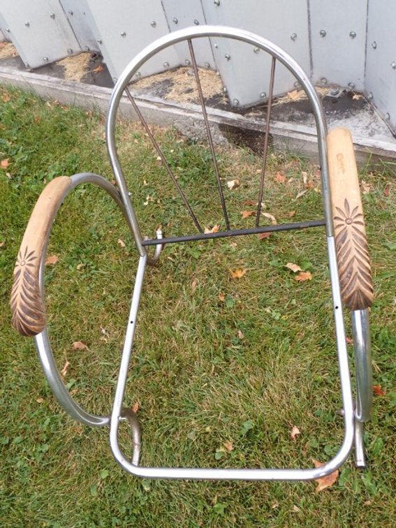 Tubular Chrome Armchair