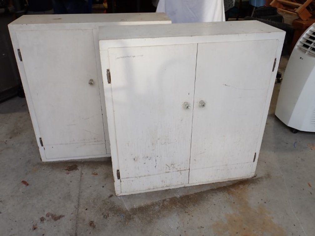 Wood Storage Cabinets