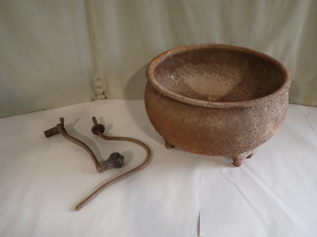 Antique Cream Separator Bowl