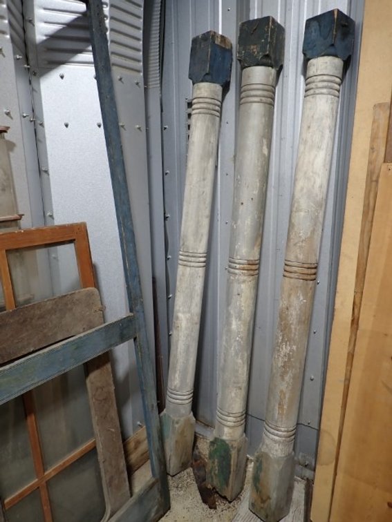 Wooden Porch Posts