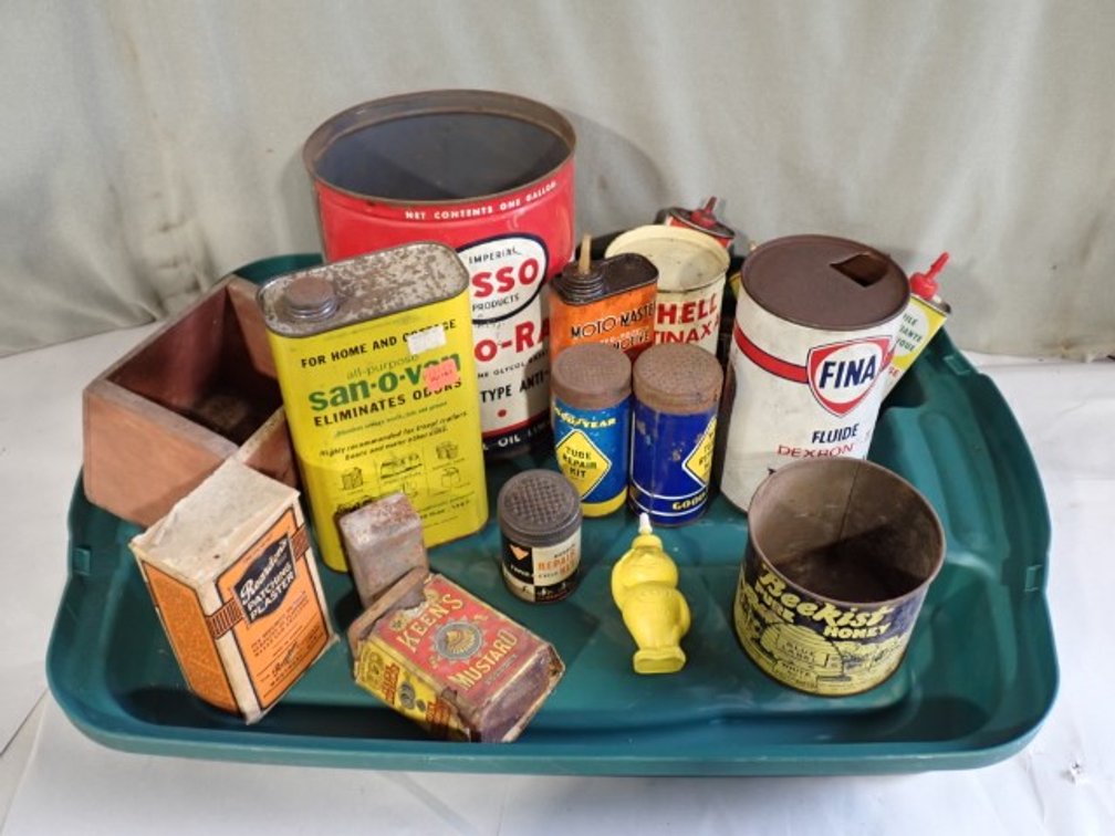 Collectible Advertising Tins+