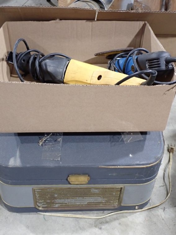 Reciprocating Saw & Angle Grinder