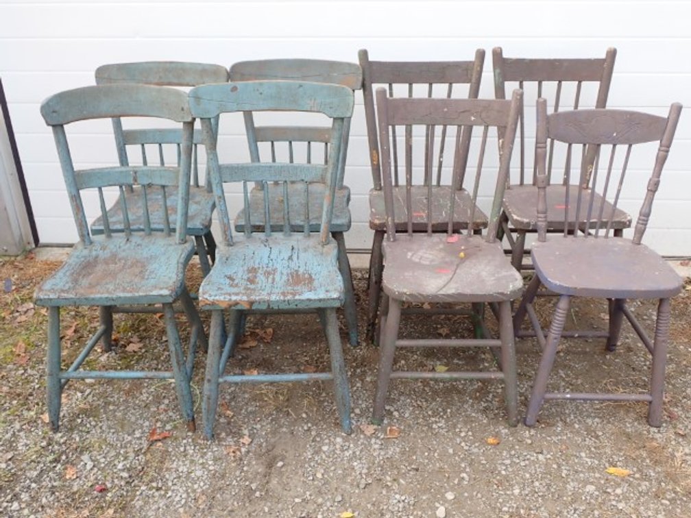 Old Kitchen Chairs