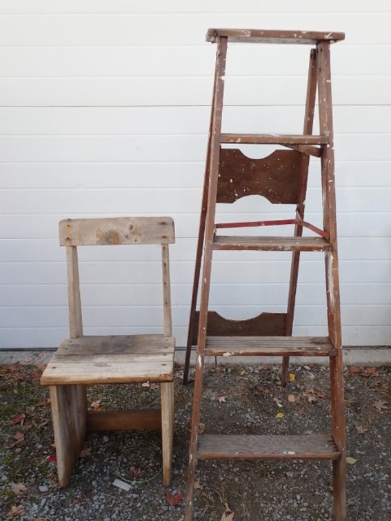 Old Wooden Ladder