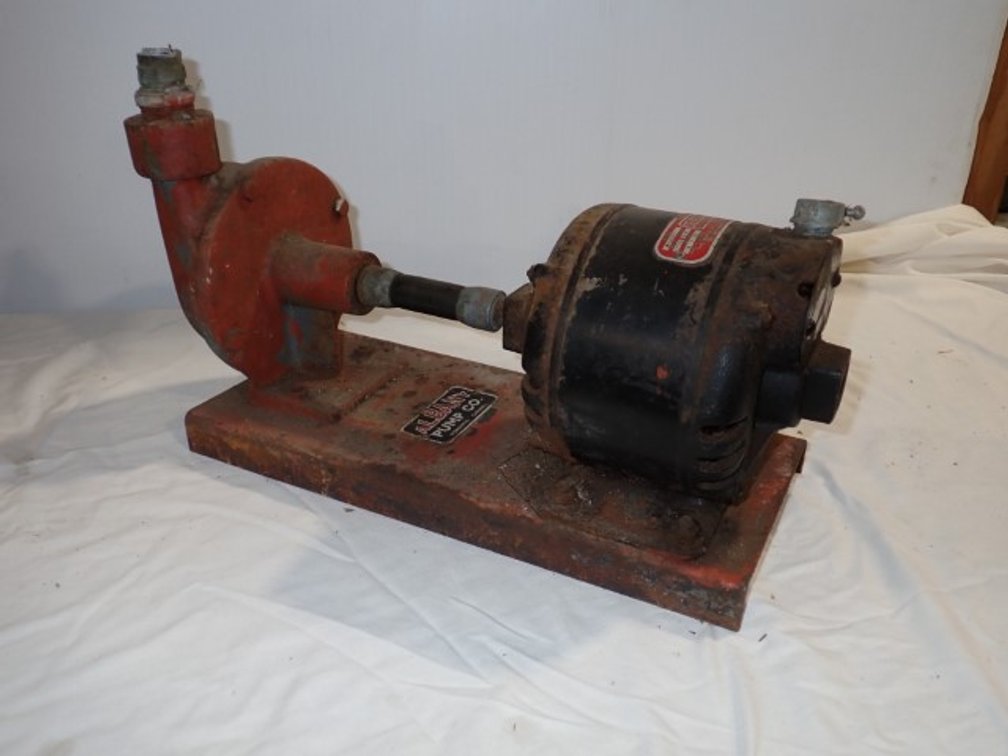 Delco Motor and Albany Pump