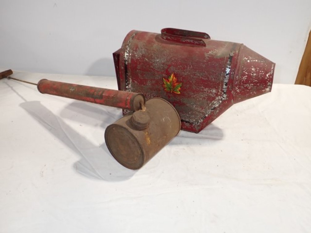 Red Metal Smoker