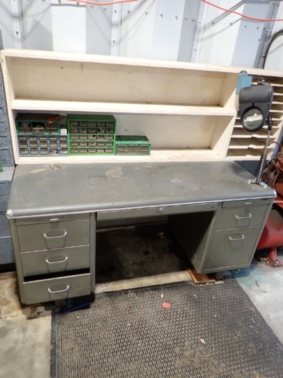 Desk and Topper