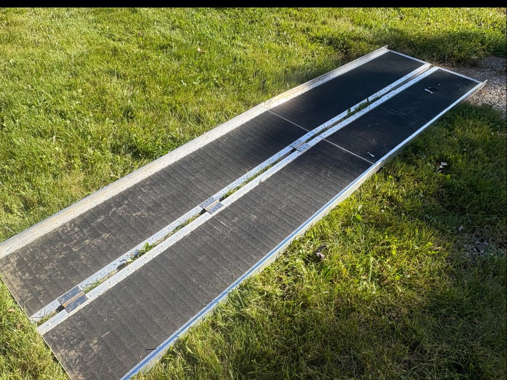 8 ft Ezee Life Multi- Fold aluminum  ramp