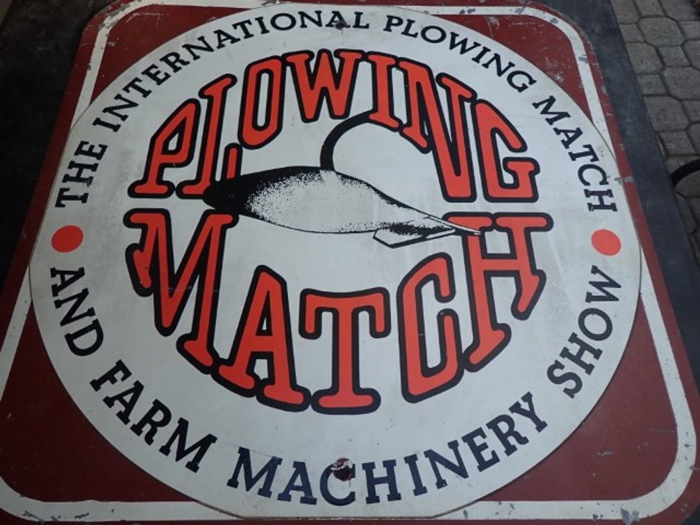 International Plowing Match sign