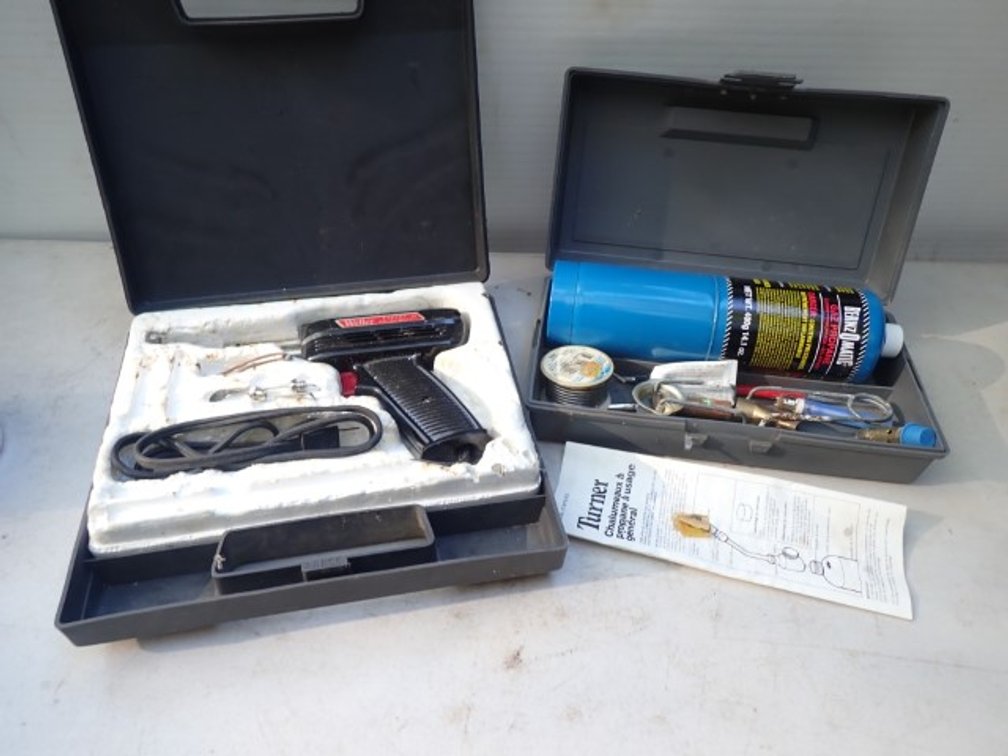 Solder Gun and Propane Torch