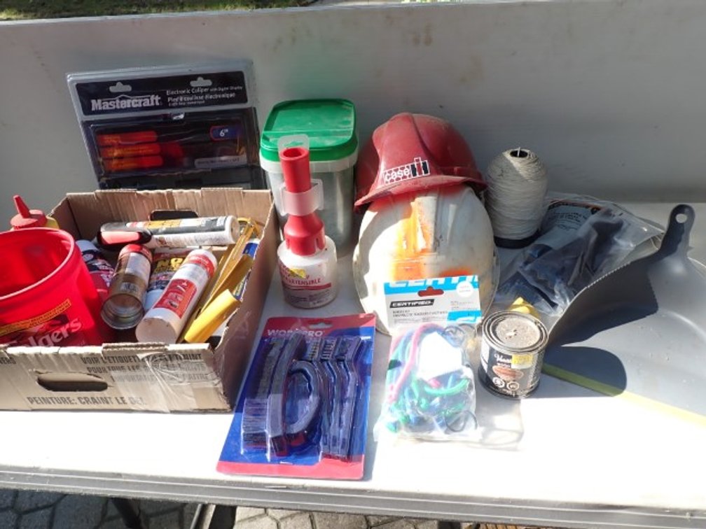Handy tools and supplies