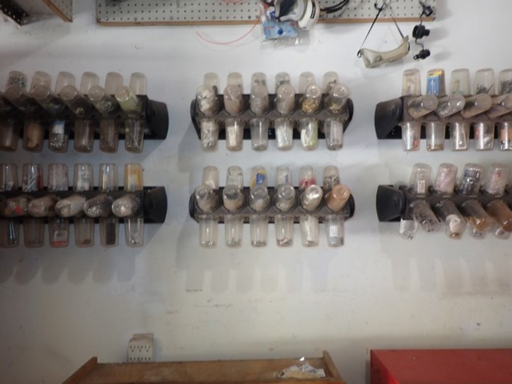 6 Hardware Caddies / wall mounted