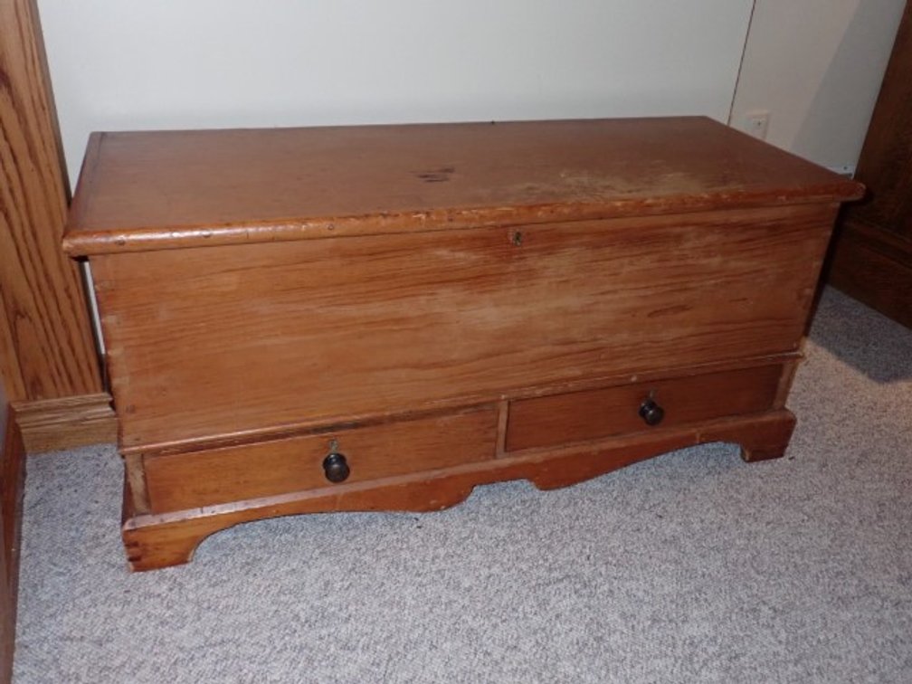 Old Pine Chest