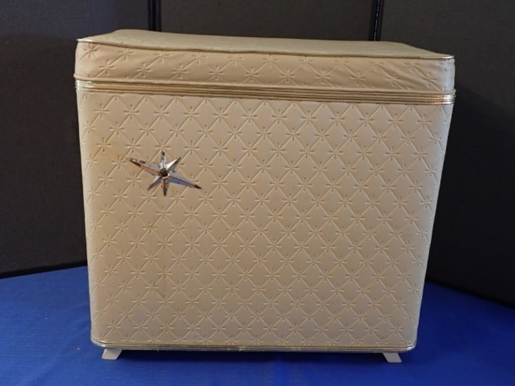 MCM Starburst Laundry Hamper