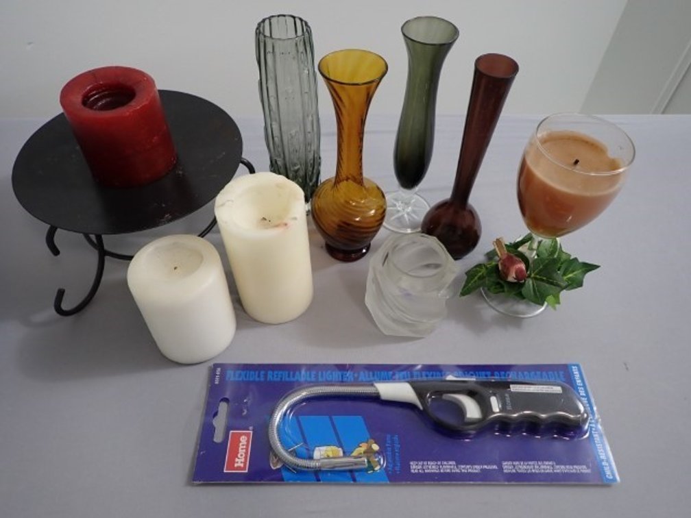 Candles & Bud Vases