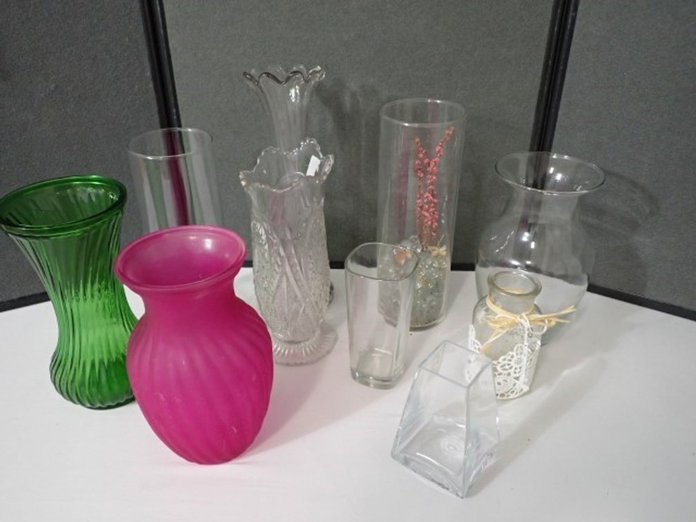 Vintage Glass Vases +