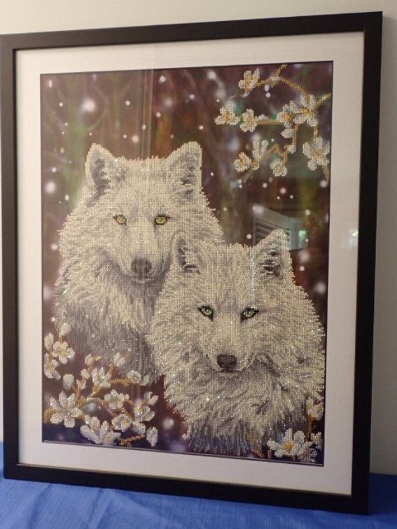 Diamond Dotz Winter Wolves