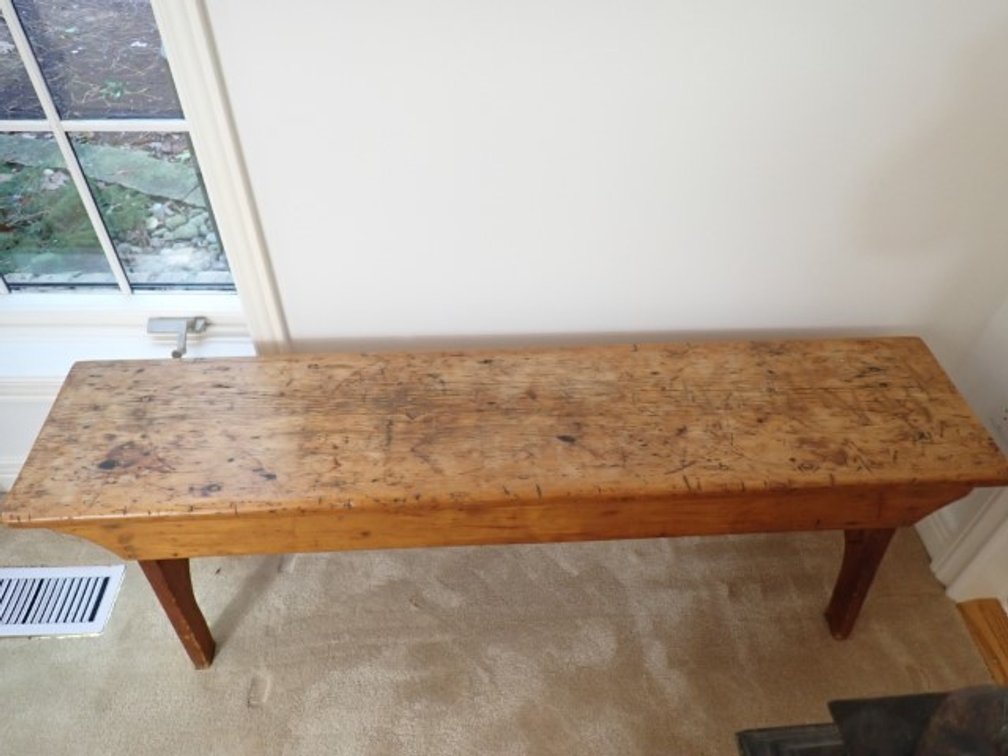 Old Wood Bench