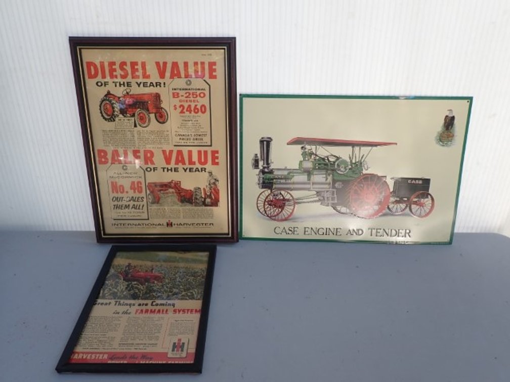 International Harvester & Case Vintage Advertisements