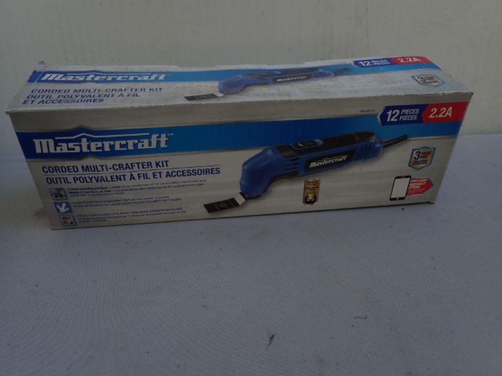 Corded Multi-Crafter Oscillating Tool Kit - Mastercraft