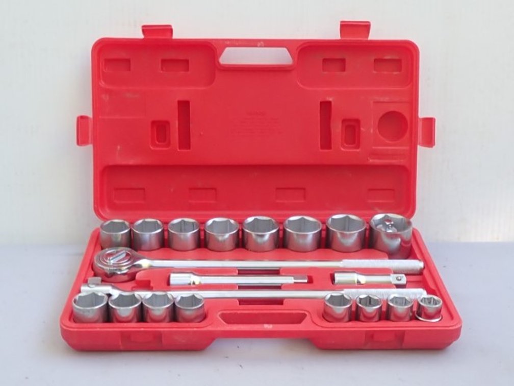 21 Piece 3/4" Drive Socket Wrench Set
