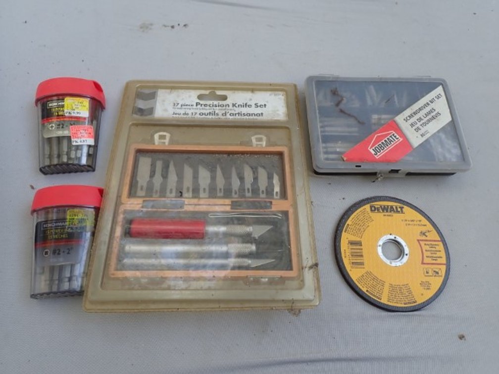 Metal Cutting Wheels, Precision Knife Set & Screwdriver Bit Sets