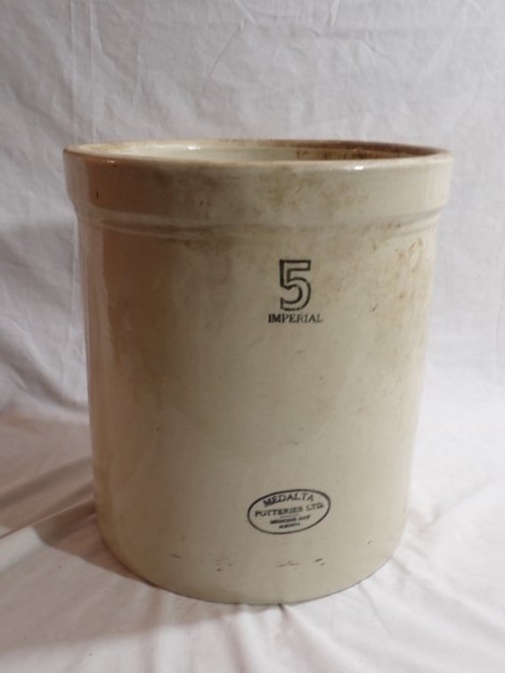 5 Gallon Stoneware Crock