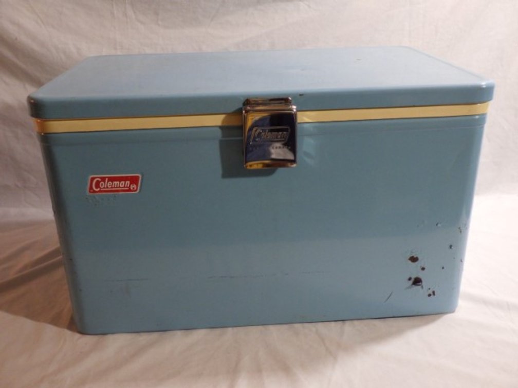 Coleman Metal Ice Chest Cooler