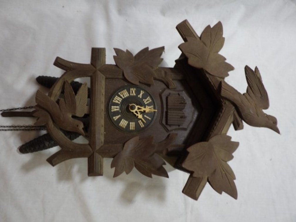 hand-Carved Cuckoo Clock