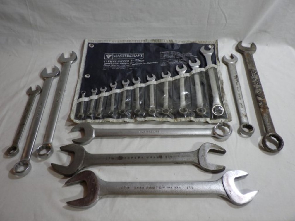 Mastercraft Combination Wrench Set+