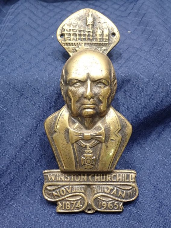 Winston Churchill Door Knocker