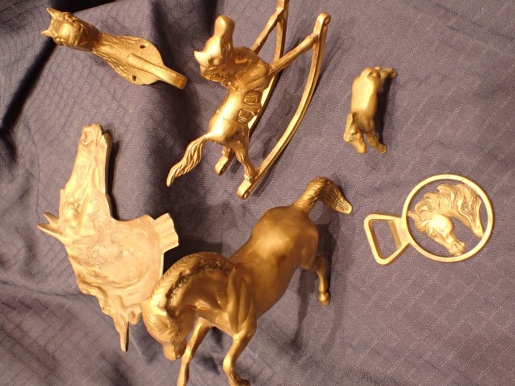 Horse Themed Brass