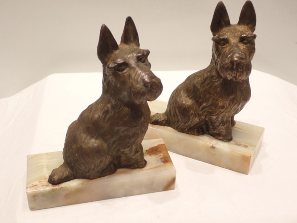 Terrier Bookends