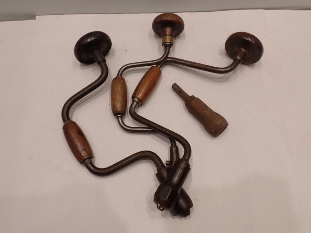Vintage Hand Crank Drills