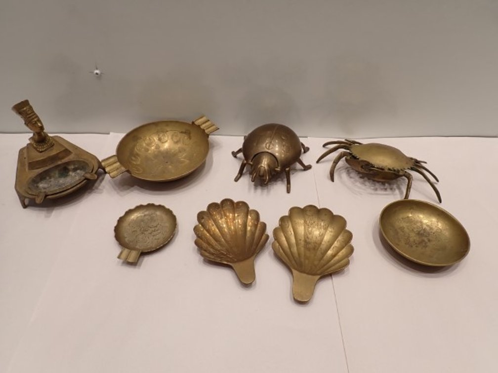 Brass: Ashtrays